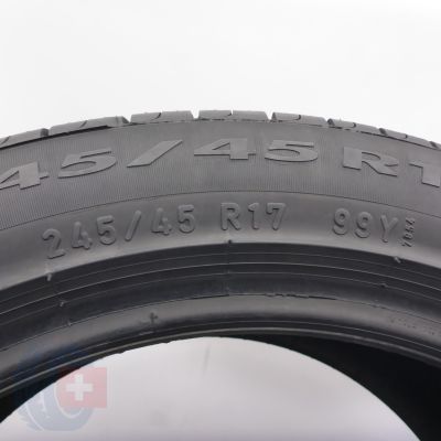 4. 245 45 17 2x PIRELLI 245/45 R17 99Y XL Cinturato P7 MO Sommerreifen 2018 7,2mm