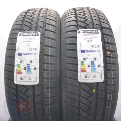 3. 235 65 17 4x CONTINENTAL 235/65 R17 104H WinterContact TS 850 P SUV A0 Winterreifen 2024 VOLL WIE NEU   
