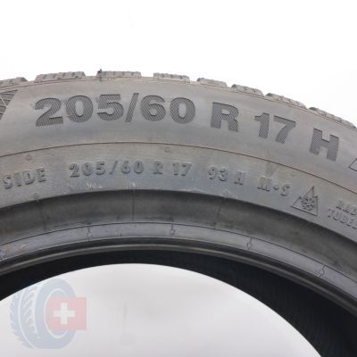 6. 205 60 17 2x CONTINENTAL 205/60 R17 93H WinterContact TS 850 P SUV Winterreifen 2020 Ungebraucht  