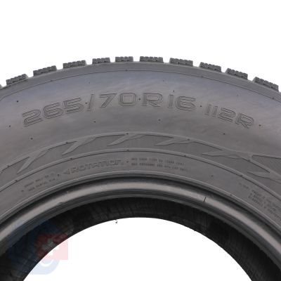 4. 265 70 16 2x NOKIAN 265/70 R16 112R Hakkapeliitta R2 SUV Winterreifen 2014 6,5-6,8mm