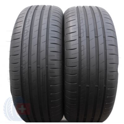 4. 4 x GOODYEAR  205/55 R17 91V  Efficient Grip K1 Sommerreifen  DOT21  6.2-6.5mm