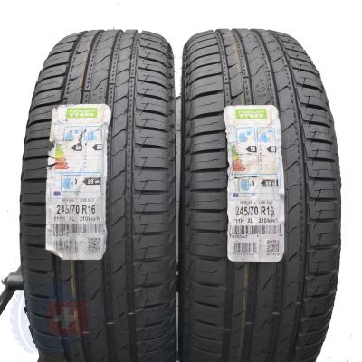 3. 245 70 16 4x NOKIAN 245/70 R16 111H XL Line SUV Sommerreifen  2016 VOLL Ungebraucht   