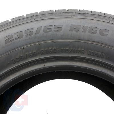 7. 235 65 16C 4x PIRELLI 235/65 R16C 115/113R Carrier Sommerreifen 2021 VOLL WIE NEU 