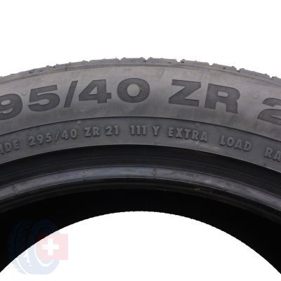 4. 295 40 21 2x CONTINENTAL 295/40 R21 111Y XL ContiSportContact 5 MO SUV Sommerreifen 2018 VOLL Wie Neu