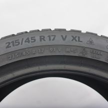 6. 215 45 17 2x CONTINENTAL 215/45 R17 98H WinterContact TS 870 Winterreifen 2023 8,2-8,8mm