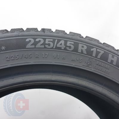 7. 225 45 17 4x SEMPERIT 225/45 R17 91H Speed-Grip 5 Winterreifen 2025 7,8mm