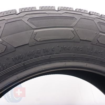 8. 195 65 16C 4x CONTINENTAL 195/65 R16C 104/102T  VanContact Winter Winterreifen 2020 Ungebraucht  