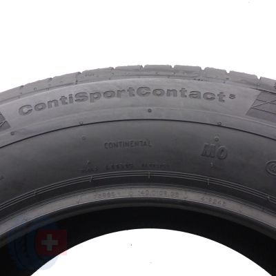 8. 4 x CONTINENTAL 255/55 R18 105W MO ContiSportContact 5 SUV Sommerreifen 2019 WIE NEU VOLL