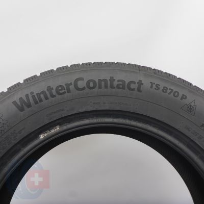 7. 215 65 17 2x CONTINENTAL 215/65 R17 99H WinterContact Ts870P Winterreifen 6,8-7mm 