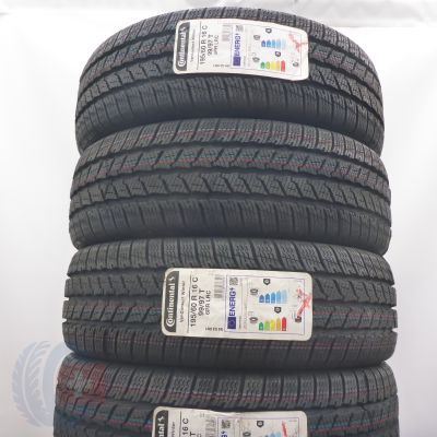 195 60 16C 4x CONTINENTAL 195/60 R16C 99/97T VanContact Winter Winterreifen 2022 VOLL 