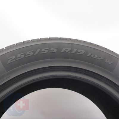 4. 255 55 19 2x PIRELLI 255/55 R19 107W PZero Sommerreifen 2023, 2024 6,8-7mm