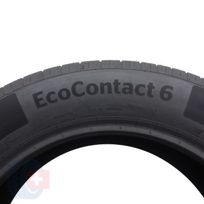 6. 225 60 18 4x CONTINENTAL 225/60 R18 104V XL EcoContact 6 Sommerreifen 2022 VOLL Wie Neu