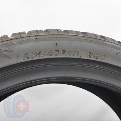 5.  215 45 18 2x BRIDGESTONE 215/45 R18 93V XL Blizzak LM005 Winterreifen 2022 Ungebraucht  