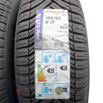 2. 195 65 15 2x MICHELIN 195/65 R15 95V XL CrossClimate+ Ganzjahresreifen 2021 
