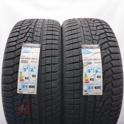 4. 265 45 20 4x HANKOOK 265/45 R20 108V XL Winter I Cept Evo SUV 2 Winterreifen 2019 Ungebraucht   