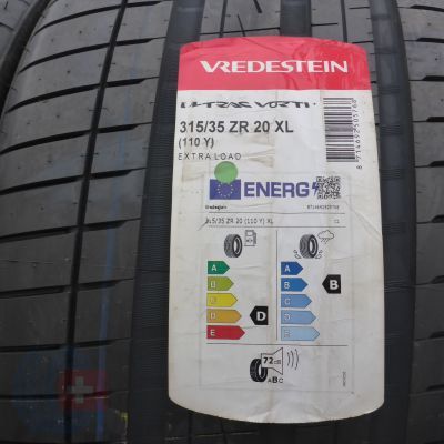 2. 315 35 20 2x VREDESTEIN 315/35 ZR20 110Y XL Ultra Vorti + Sommerreifen 2022 VOLL