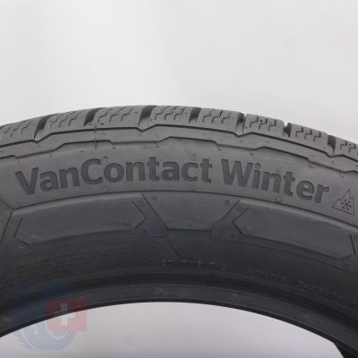 6. 225 55 17C 4x CONTINENTAL 225/55 R17C 109/107T VanContact Winter Winterreifen 2022/23 6,5-7,5mm