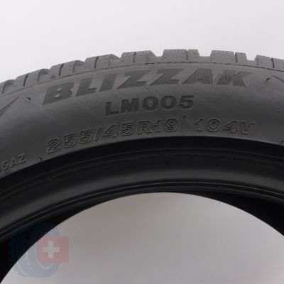 3.  255 45 19 1x BRIDGESTONE 255/45 R19 104V XL Blizzak LM005 Winterreifen 2024 VOLL WIE NEU 