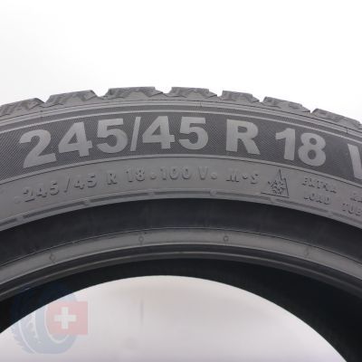 7. 245 45 18 4x SEMPERIT 245/45 R18 100V XL Speed-Grip 5 Winterreifen 2025 8,2-8mm WIE NEU 