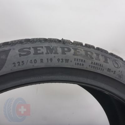 6. 225 40 19 4x SEMPERIT 225/40 R19 93W XL Speed-Grip 5 Winterreifen 2025 Ungebraucht  