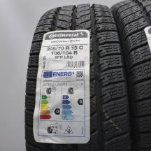 2. 205 70 15C 4x CONTINENTAL 205/70 R15C 106/104R VanContact Winter Winterreifen 2021 VOLL 2. 205 70 15C 4x CONTINENTAL 205/70 R15C 106/104R VanContact Winter Winterreifen 2021 VOLL
