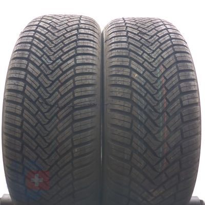  195 55 16 2x CONTINENTAL 195/55 R16 91H XL AllSeason Contact Ganzjahresreifen 2021 VOLL