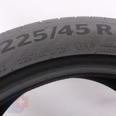 4. 225 45 17 2x CONTINENTAL 225/45 R17 91Y PremiumContact6 Sommerreifen 2019 6,2-6,8mm