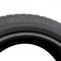 4. 4 x CONTINENTAL 185/55 R15 82H 6,8mm ContiEcoContact 5 Sommerreifen DOT17