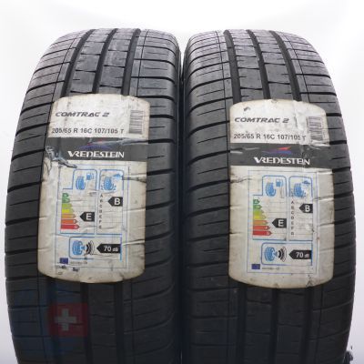 205 65 16C 2x VREDESTEIN 205/65 R16C 107/105T Comtrac 2 Sommerreifen 2019 VOLL