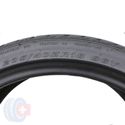 6. 2 x NEXEN 205/40 ZR18 86Y XL N8000 Sommerreifen 2017 6,8-7mm