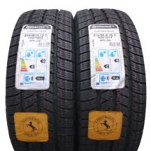 215 60 16C 2x CONTINENTAL 215/60 R16C 103/101T VanContact Winter Winterreifen 2019 VOLL Wie Neu