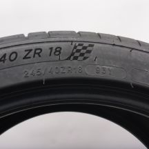 6. 245 40 18 4x MICHELIN 245/40 R18 93Y AO PilotSport 4 Sommerreifen 2025 WIE NEU VOLL