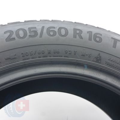 6. 205 60 16 2x CONTINENTAL 205/60 R16 92T WinterContact Ts870 Winterreifen 2021, 2024 6,8-7,2mm