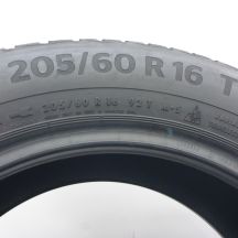 6. 205 60 16 2x CONTINENTAL 205/60 R16 92T WinterContact Ts870 Winterreifen 2021, 2024 6,8-7,2mm