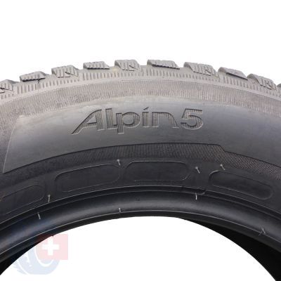 7. 195 65 15 4x MICHELIN 195/65 R15 91T Alpin 5 Winterreifen 2015/17  7-7,5mm