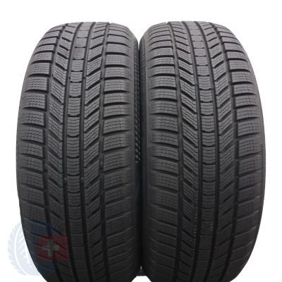 215 55 18 2x CONTINENTAL 215/55 R18 99V XL WinterContact TS870P Winterreifen 8,5mm 2022