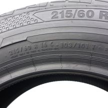 6. 215 60 16C 4x CONTINENTAL 215/60 R16C 103/101T ContiVanContact 100 Sommerreifen 2020 VOLL WIE NEU 