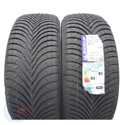 205 50 17 2x MICHELIN 205/50 R17 93V XL Alpin 5 Winterreifen 2018 VOLL WIE NEU