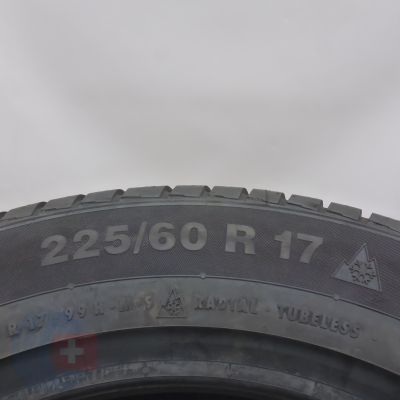 6. 225 60 17 2x CONTINENTAL 225/60 R17 99H XL WinterContact TS 830 P RFT Winterreifen 2022 VOLL