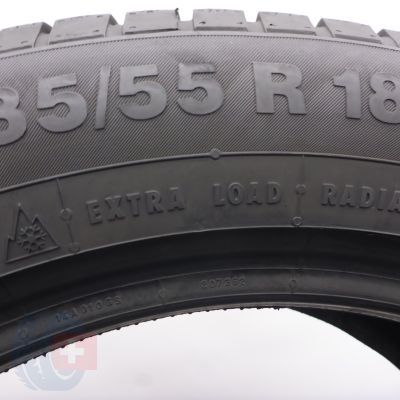 9. 235 55 18 2x CONTINENTAL 235/55 R18 104H XL AO ContiWinterContact TS830P Winterreifen 2021 6,8-7mm