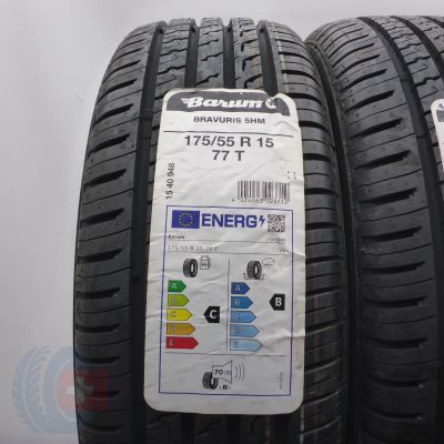 2. 175 55 15 2x BARUM 175/55 R15 77T Bravuris 5 Sommerreifen 2022 UNGEBRAUCHT 