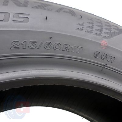 6. 2 x BRIDGESTONE 215/60 R17 96H Turanza T005 Sommerreifen 2019  6mm