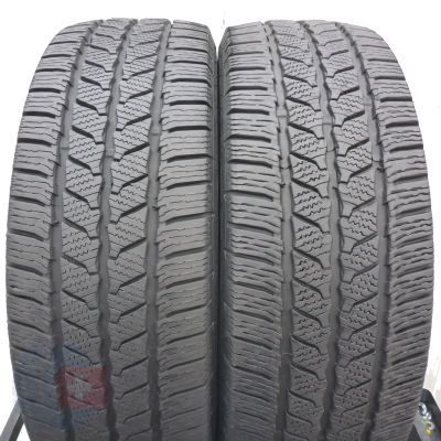 4. 225 65 16C 4x CONTINENTAL 225/65 R16C 112/110R VanContact Winter Winterreifen 2023, 2024 8,2-9mm