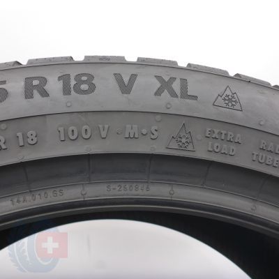 5. 245 45 18 2x CONTINENTAL 245/45 R18 100V XL WinterContact TS 870 P Winterreifen 2021 7.8-8mm