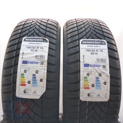 3. 195 55 15 4x SEMPERIT 195/55 R15 85H Speed-Grip 5 Winterreifen 2022/23 Ungebraucht  
