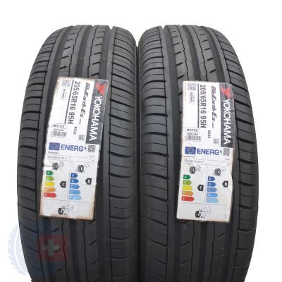 4. 205 65 16 4x YOKOHAMA 205/65 R16 95H BluEarth-ES ES32 Sommerreifen 2022 VOLL Wie Neu