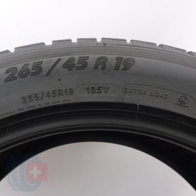 4.  265 45 19 1x MICHELIN 265/45 R19 105V XL Pilot Alpin PA4 A0 Winterreifen 2020 7,2mm WIE NEU