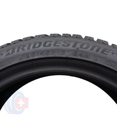 6. 195 45 16 2x BRIDGESTONE 195/45 R16 84H Blizzak Lm001 Winterreifen 2017 WIE NEU VOLL