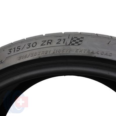 5. 315 30 21 2x MICHELIN 315/30 R21 105Y XL M01 PilotSport 4S Sommerreifen 2021 5,8mm