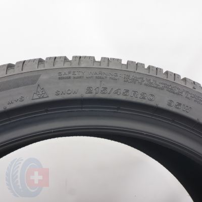 7. 215 45 20 4x BRIDGESTONE 215/45 R20 95W XL Blizzak 6 Winterreifen 2025 8-7,5mm WIE NEU 